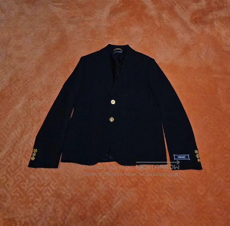 Versace Versace Classic gold-buckled suit Size 42S - 1 Thumbnail