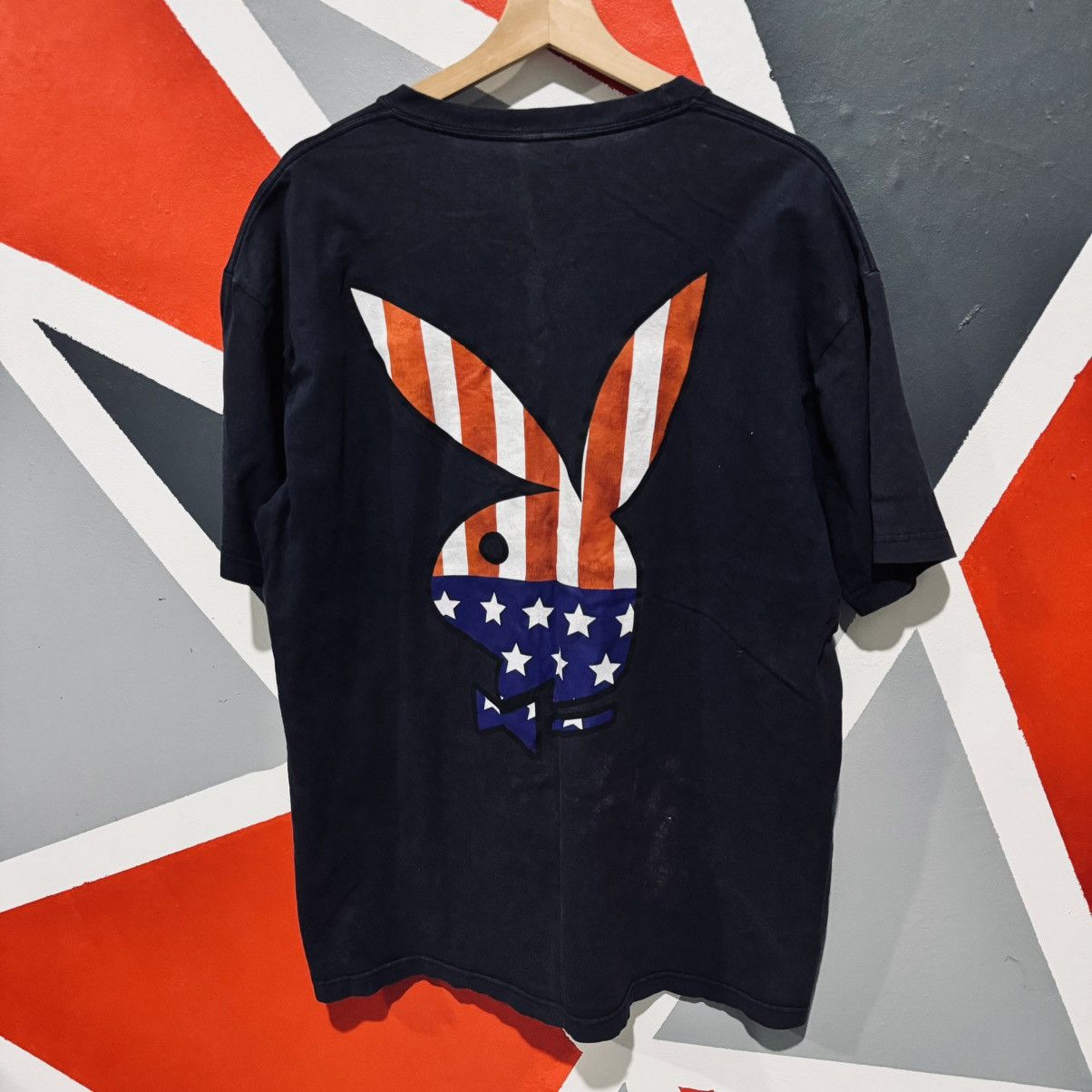 Playboy Big Logo USA Flag Playboy Logo Size US XXL / EU 58 / 5 - 1 Thumbnail
