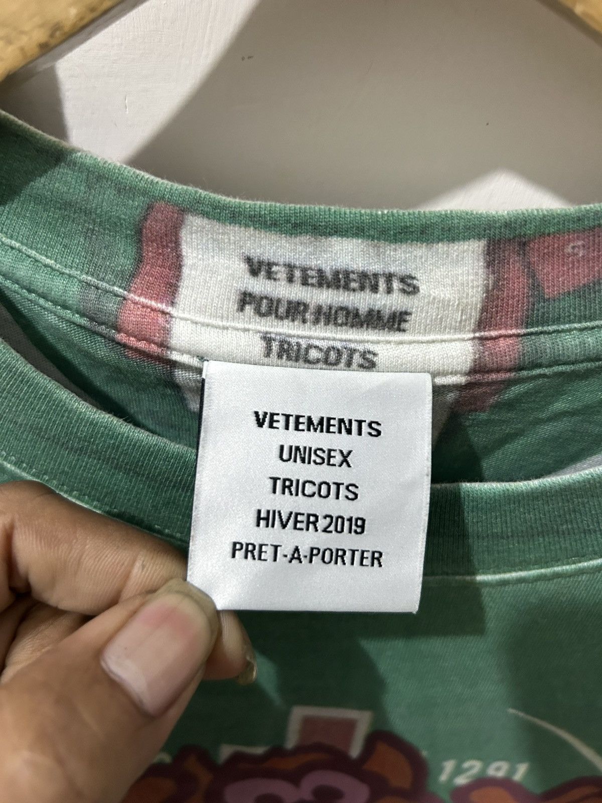 Vetements Vetements trompe loeil hug me shirt Size US XS / EU 42 / 0 - 4 Thumbnail