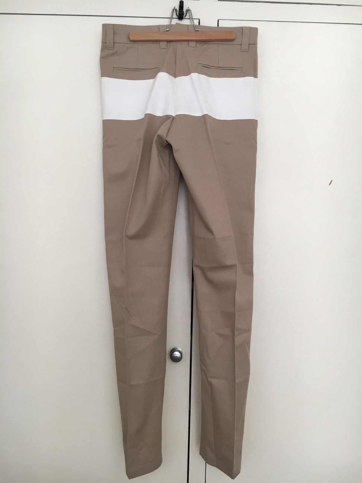 Brooklyn We Go Hard Beige Trouser Size US 27 - 3 Thumbnail