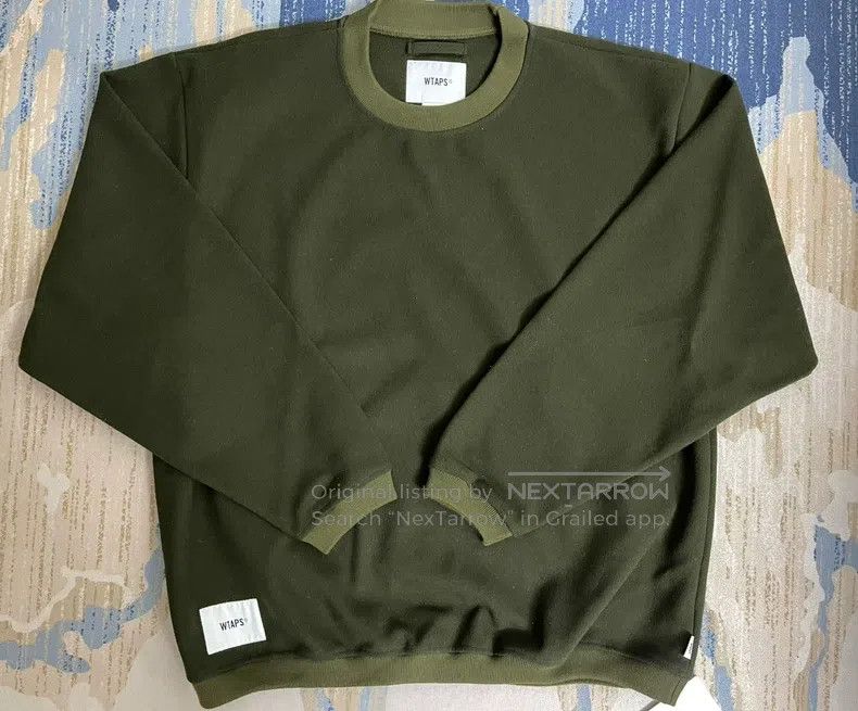 Wtaps Wtaps Military Green Hoodie Size US M / EU 48-50 / 2 - 1 Thumbnail