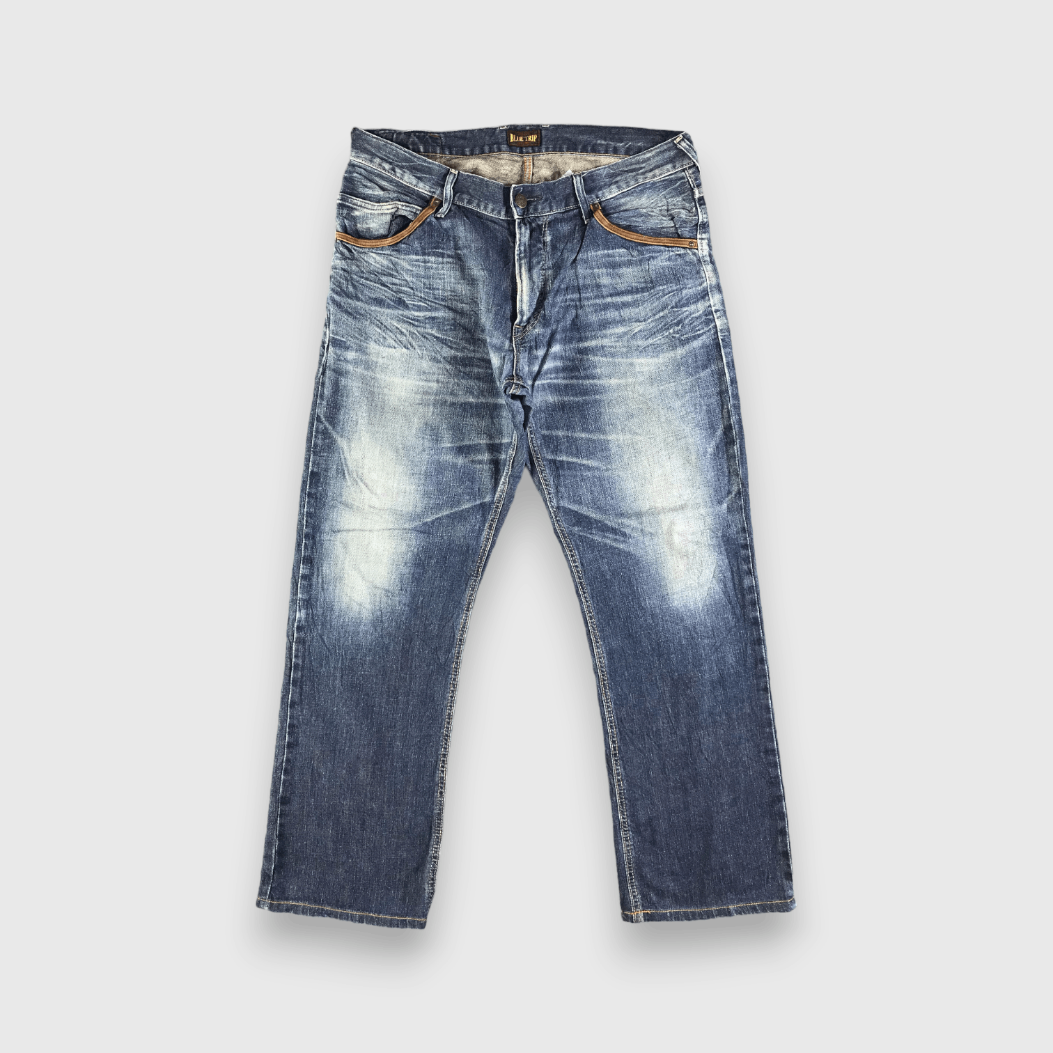 Edwin Vintage Edwin Blue Trip Jeans-J3595 Size US 38 / EU 54 - 1 Thumbnail