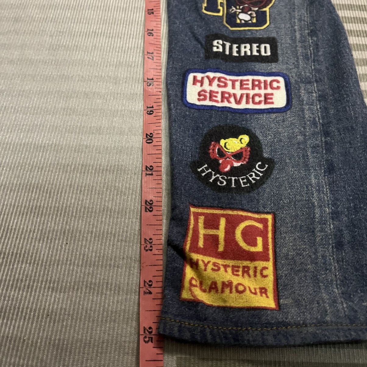 Hysteric Glamour Hysteric Glamour Mini String Patches Graphic Legging 25~27 Size US 27 - 16 Thumbnail