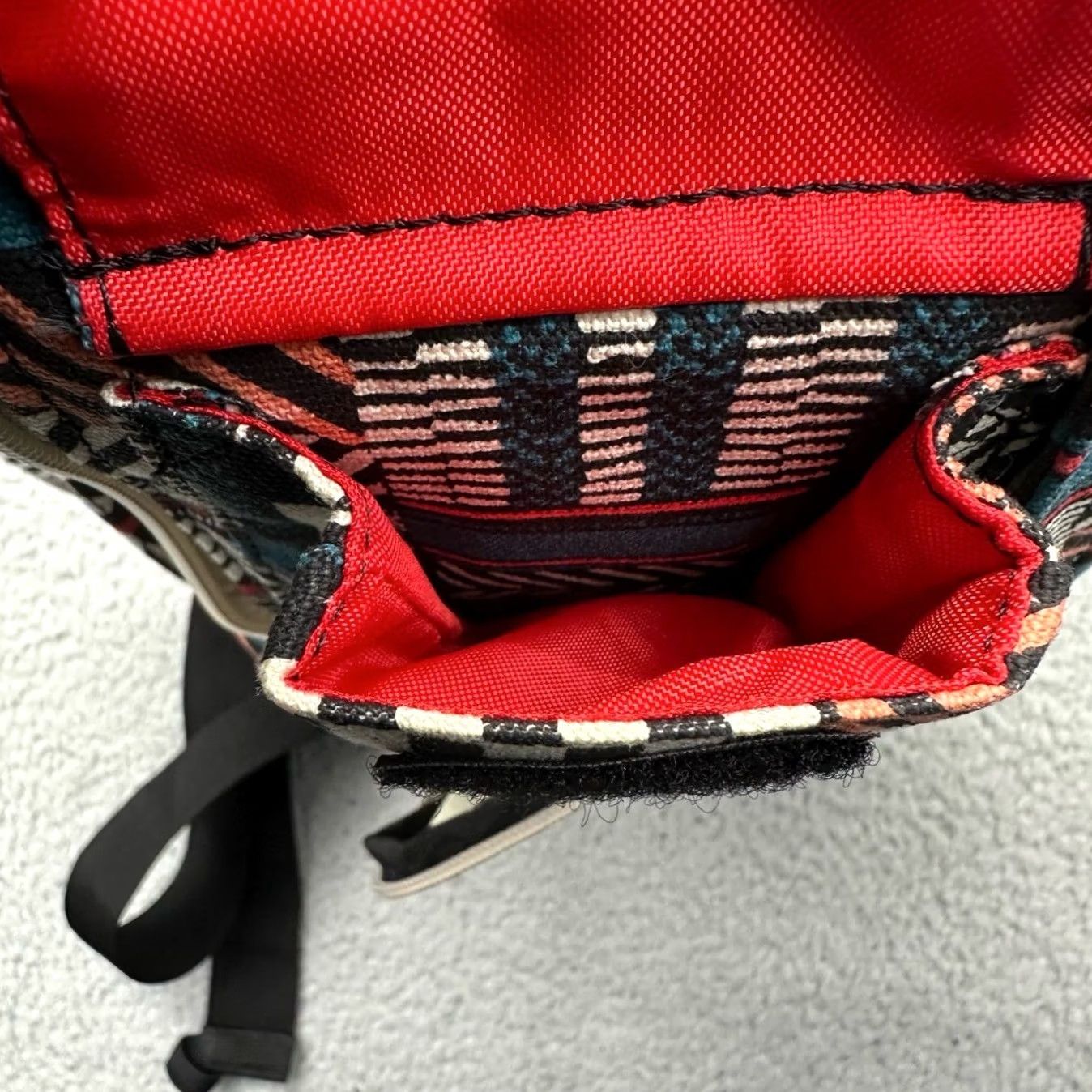 KAVU KAVU Rope Bag Backpack Sling Bag Cotton Crossbody Pattern Stack 923-869 NWT Size ONE SIZE - 5 Thumbnail