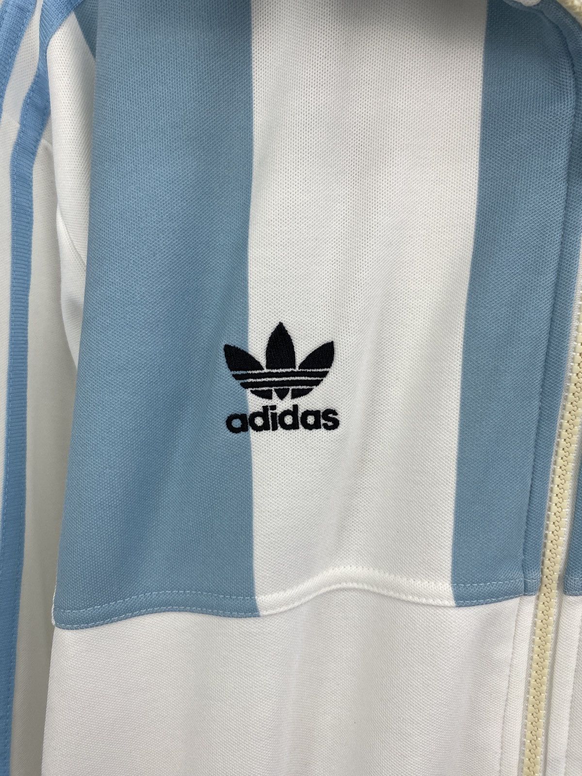 Adidas 🇦🇷 Vintage Adidas Argentina 1978 2005 reproduction Zip Hoodie Size US XL / EU 56 / 4 - 5 Thumbnail