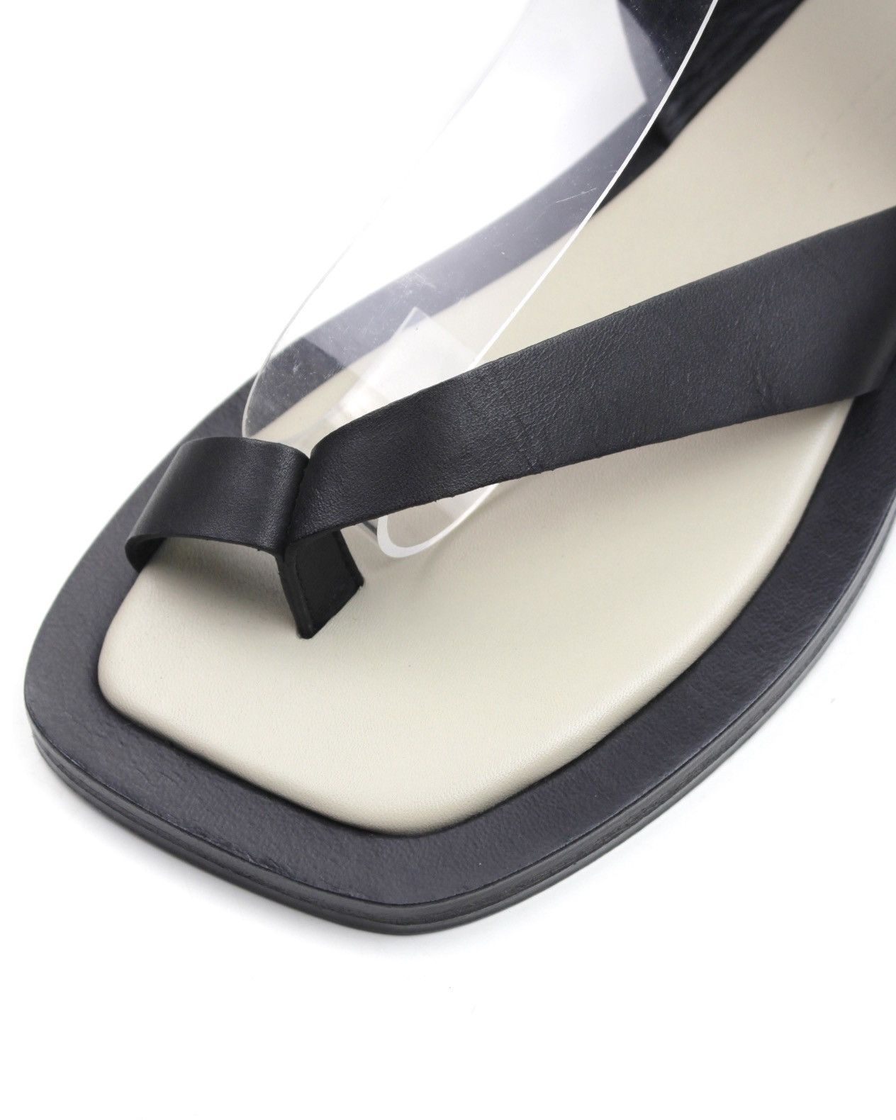 Japanese Brand RESORT 2021 A.EMERY “ASHER” LEATHER ANKLE-STRAP SANDALS Size US 7 / IT 37 - 9 Thumbnail