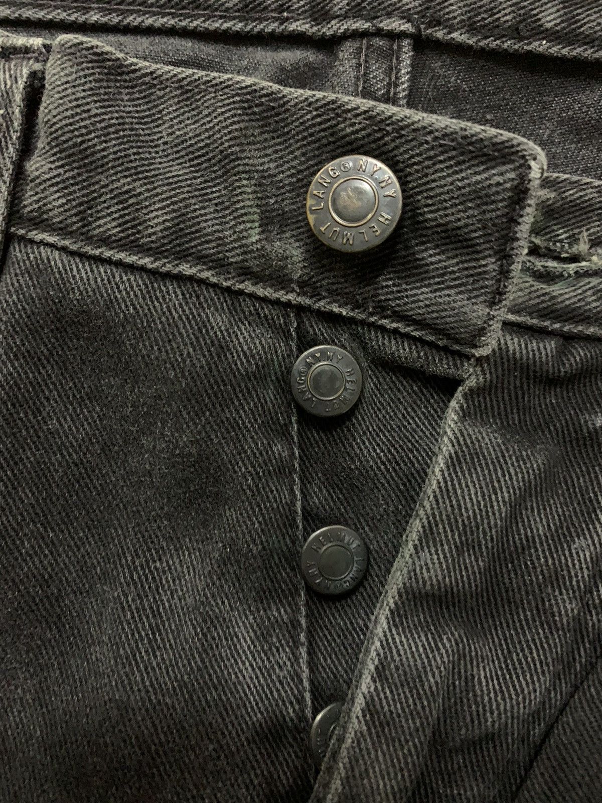 Helmut Lang 💥Vintage Helmut Lang Rubber Tire Print Denim Size US 30 / EU 46 - 6 Thumbnail