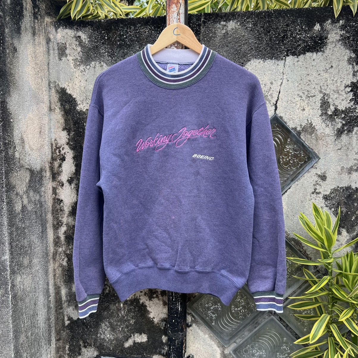 Jerzees “VINTAGE” JERZEES EMBROIDERY CREWNECK Size US M / EU 48-50 / 2 - 1 Thumbnail