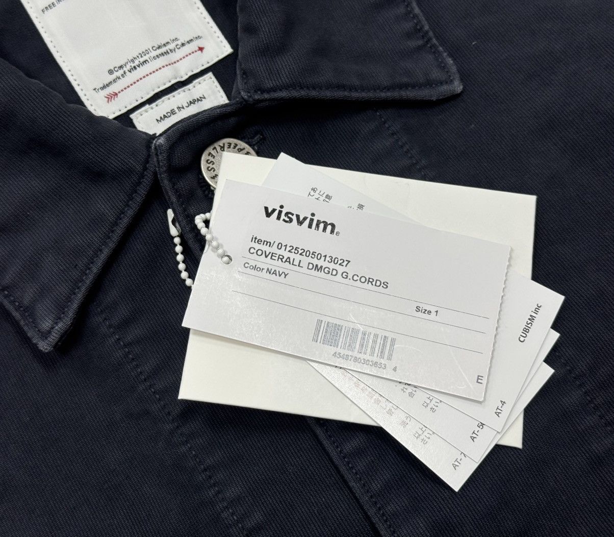 Visvim VISVIM 25AW COVERALL DMGD G.CORDS Size US S / EU 44-46 / 1 - 9 Thumbnail
