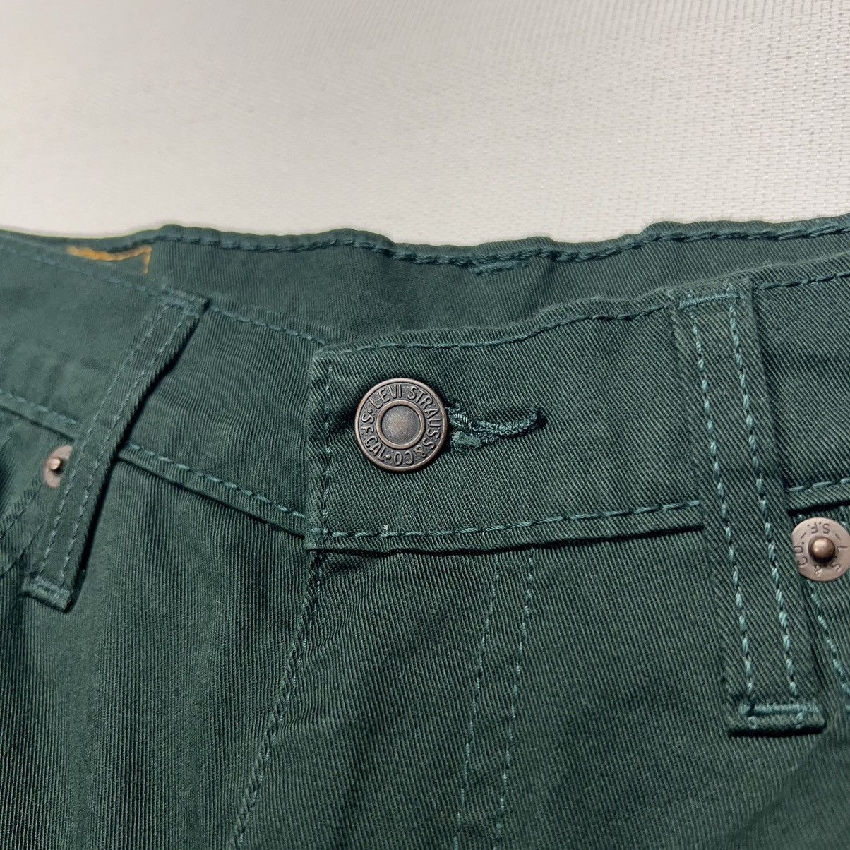 Levi's Levis Pants Green 502 Regular Taper Fit Pants Preppy Y2K Size US 29 - 5 Thumbnail