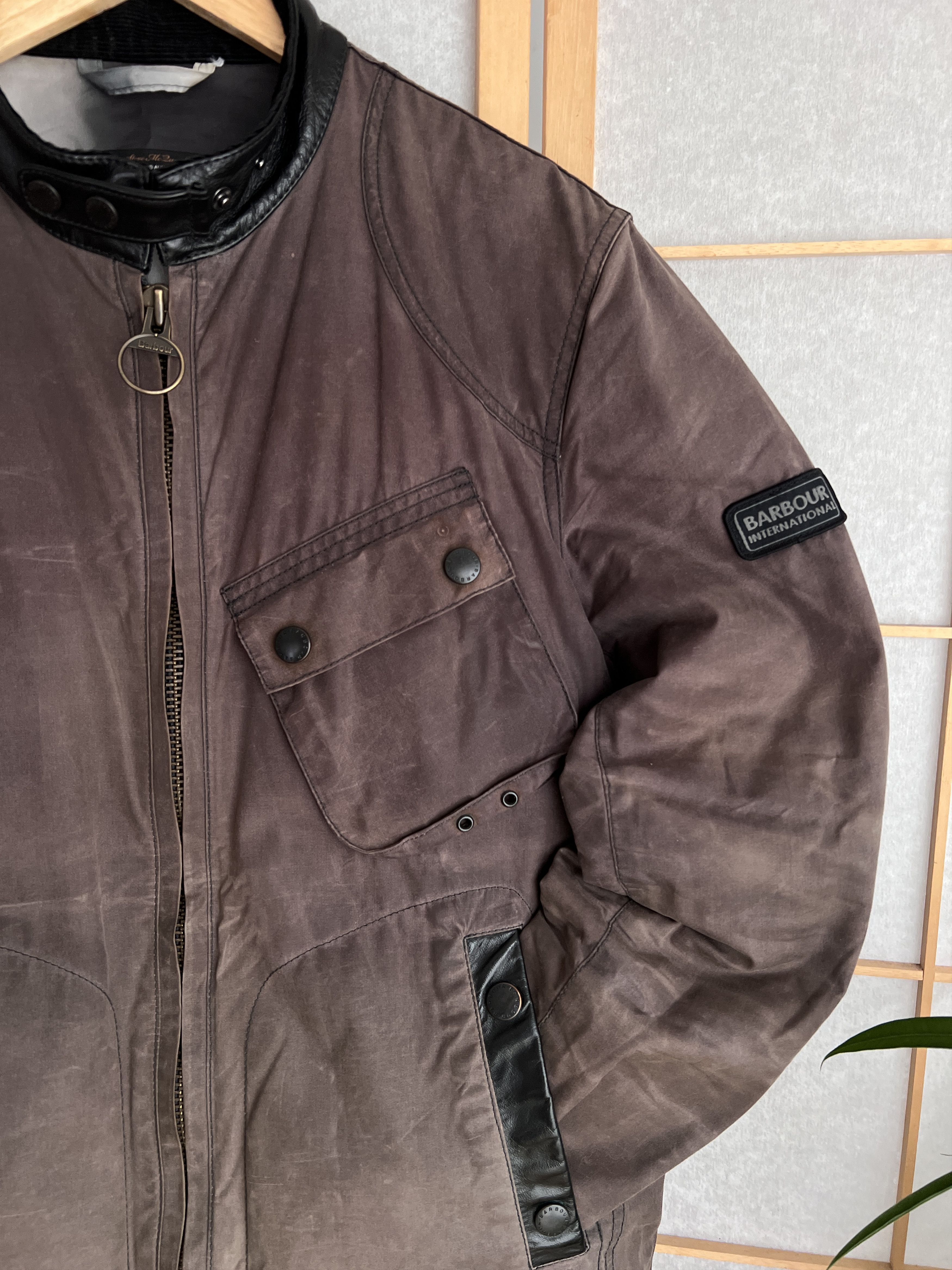 Barbour Barbour International Steeve McQueen Greenham waxed jacket Size US L / EU 52-54 / 3 - 4 Thumbnail