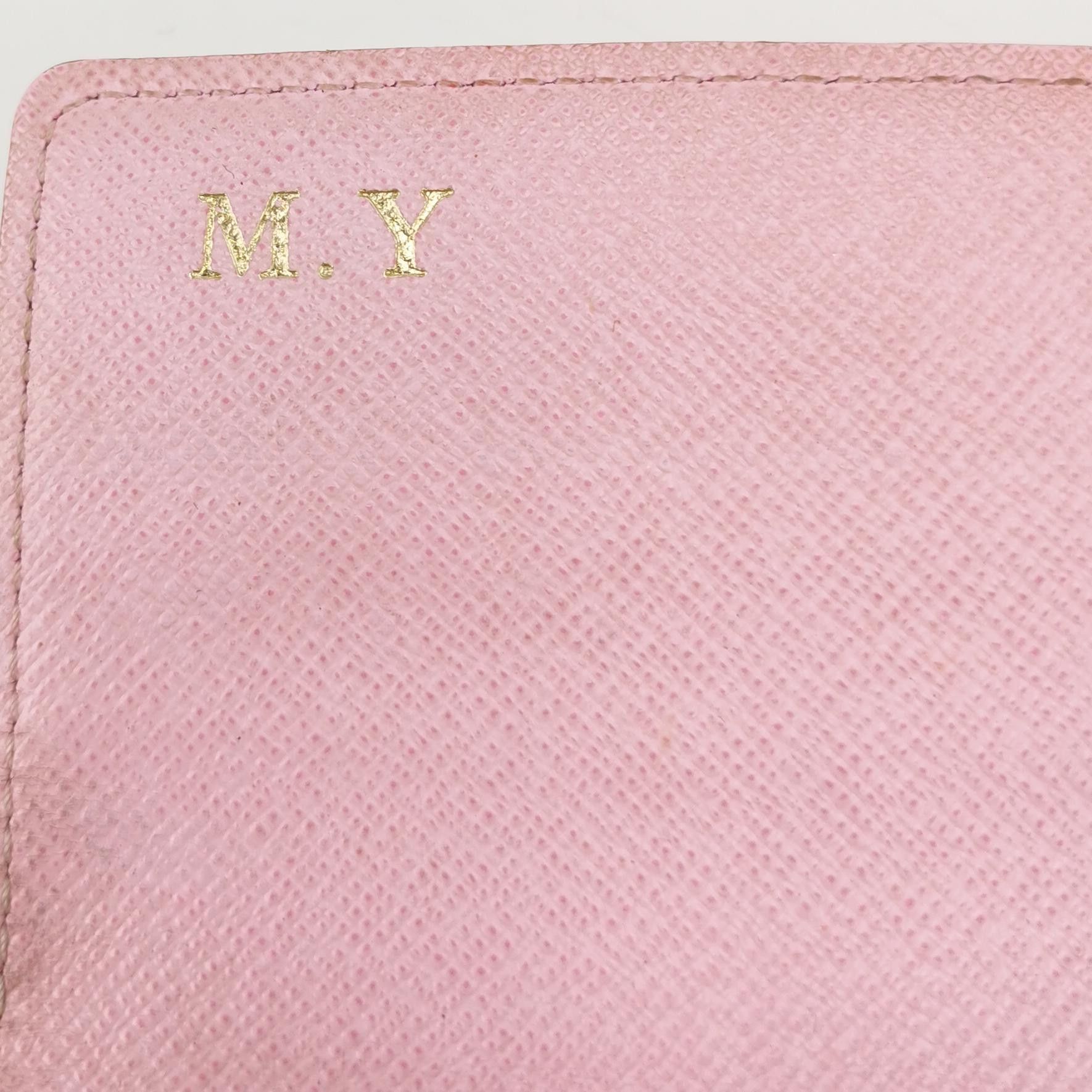 Louis Vuitton Louis Vuitton (LV) White Tricolor Snap Button Flap Long Wal Size ONE SIZE - 8 Thumbnail