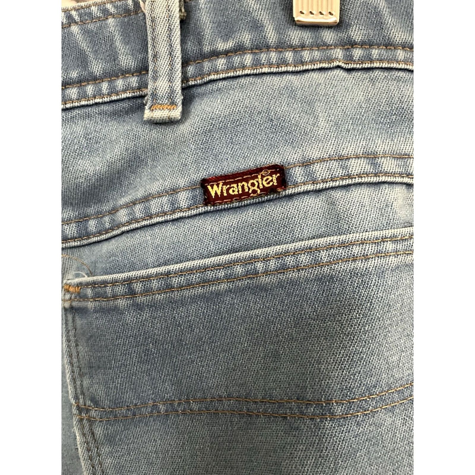 Wrangler Wrangler Jeans Womens 34x30 Classic Denim Western Solid Size 24" / US 00 / IT 34 - 6 Thumbnail