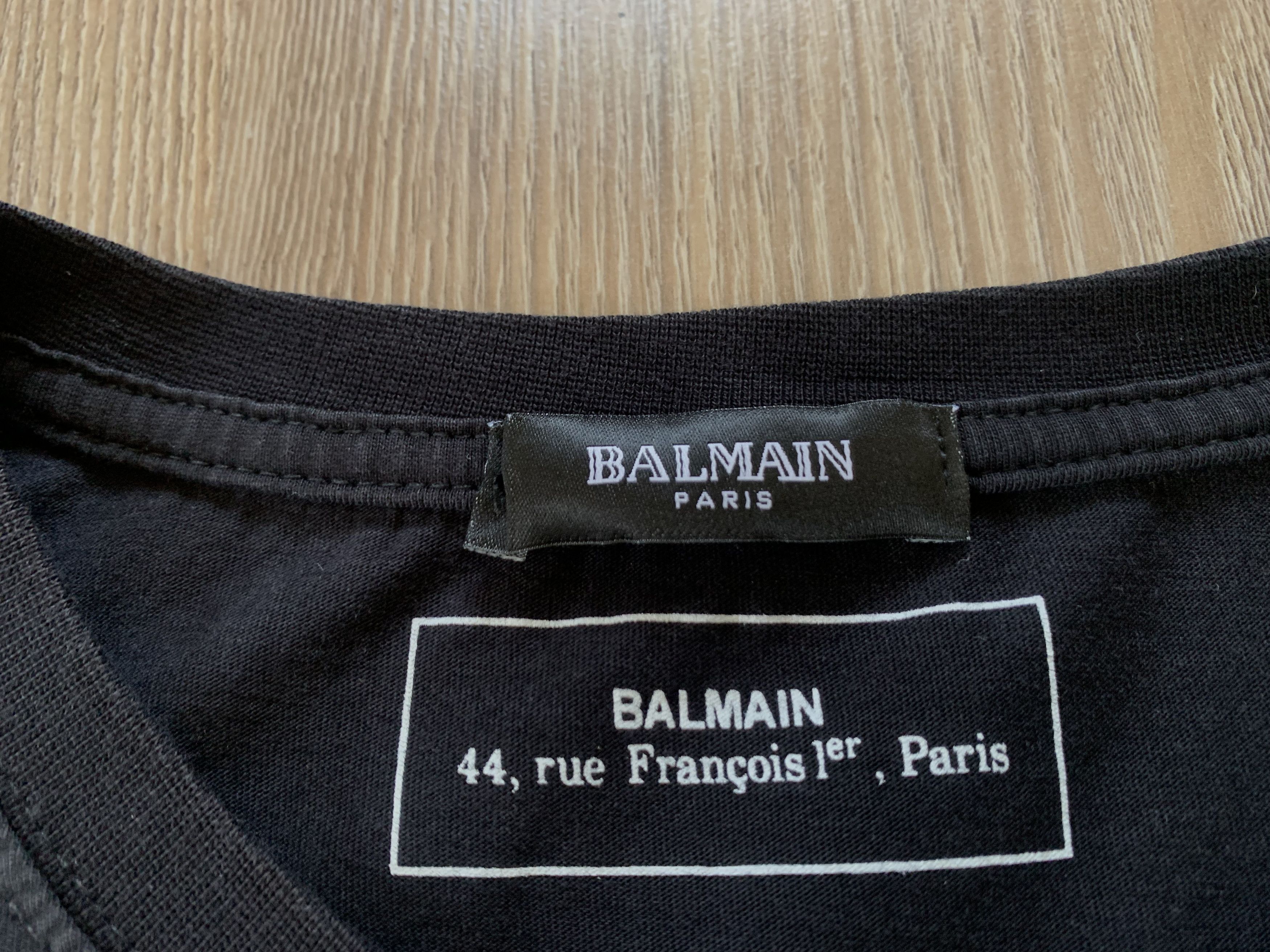 Pierre Balmain Balmain Black Short Sleeve T Shirt Size US L / EU 52-54 / 3 - 8 Thumbnail