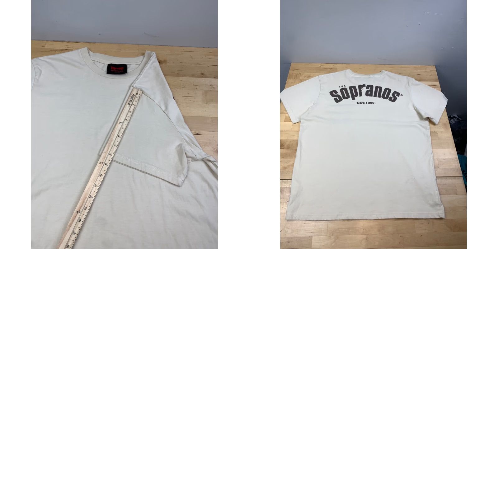 Palace Shoe Palace Sopranos Shirt Mens M Beige HBO TV Series Crew Neck 12557 Size US M / EU 48-50 / 2 - 8 Thumbnail