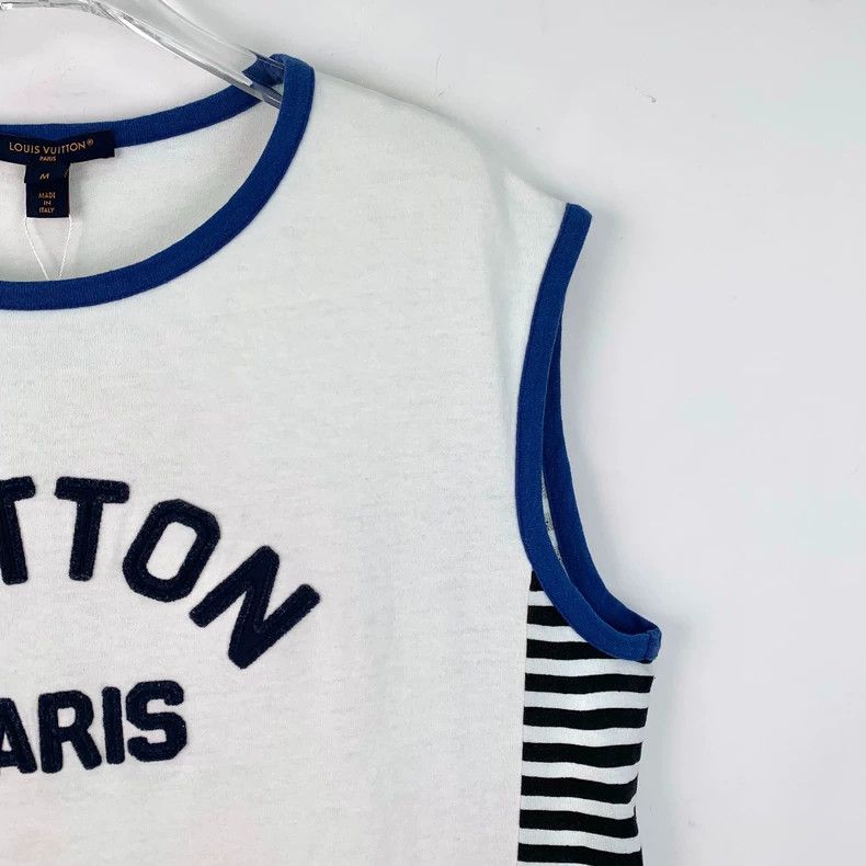 Louis Vuitton Louis Vuitton 23 white logo monogram embroidered cotton cr Size US M / EU 48-50 / 2 - 3 Thumbnail