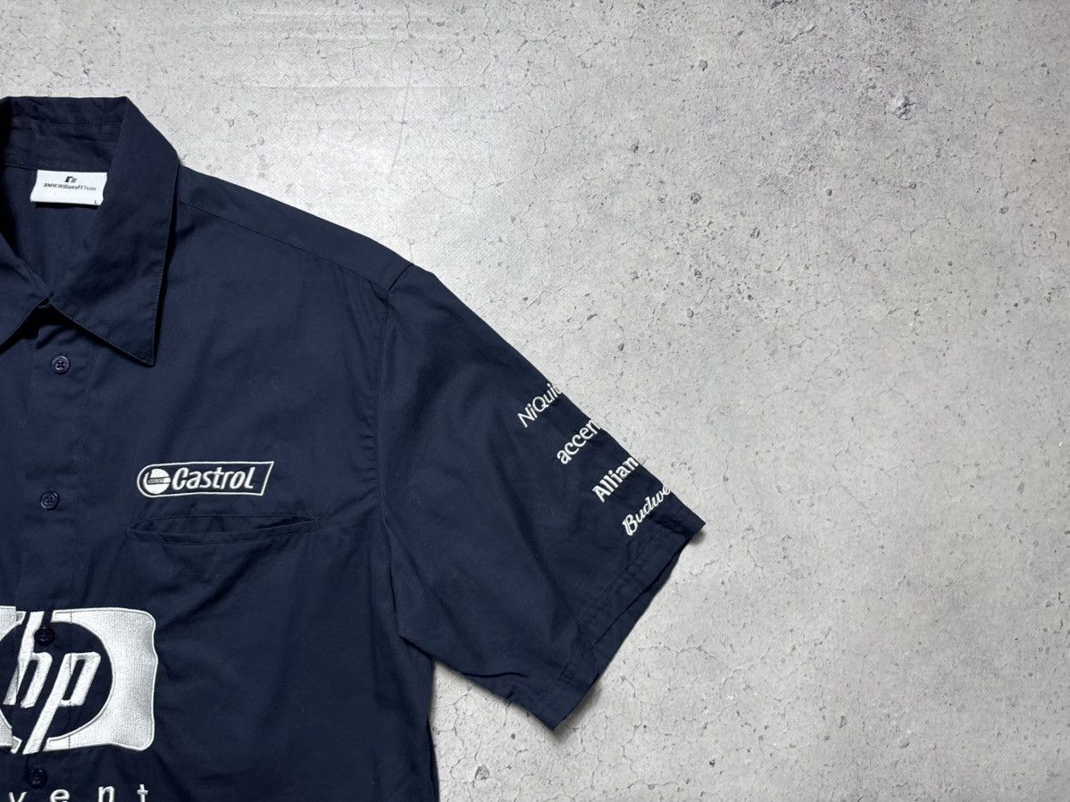 BMW BMW Racing Button Up Shirt Big Logo Williams F1 Team Size US L / EU 52-54 / 3 - 2 Thumbnail