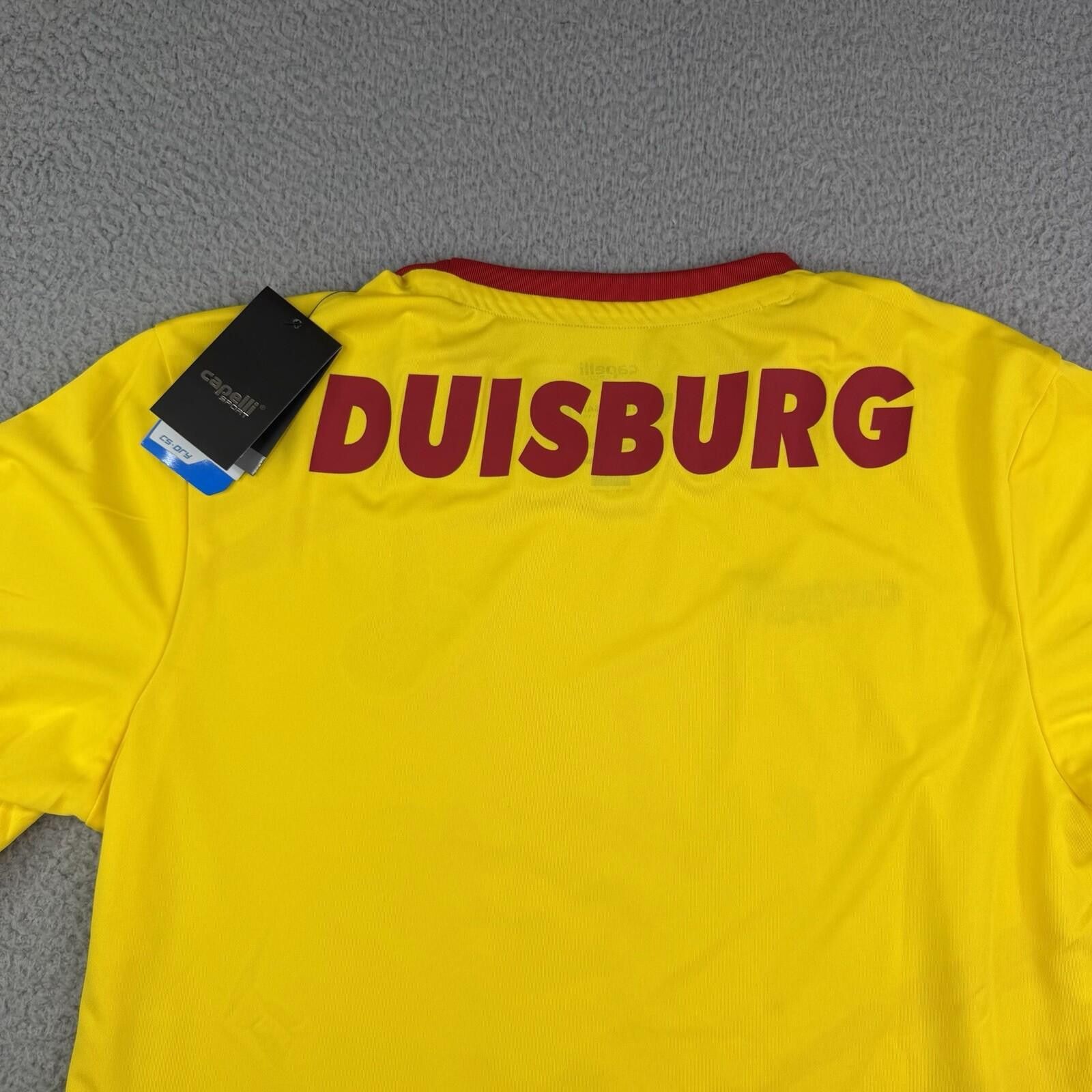 Other MSV Duisburg Yellow Jersey Shirt M Capelli Football Soccer Size ONE SIZE - 5 Thumbnail