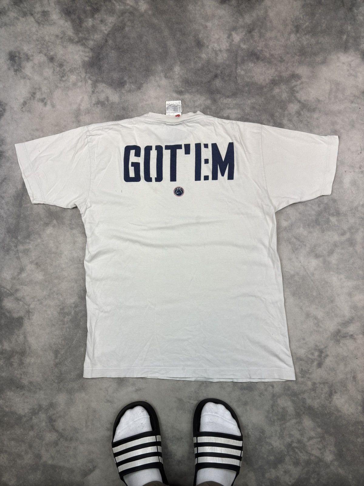 Jordan Brand Vintage Nike 90s Got Em T shirt Distressed Jordan Basketball Size US M / EU 48-50 / 2 - 3 Thumbnail