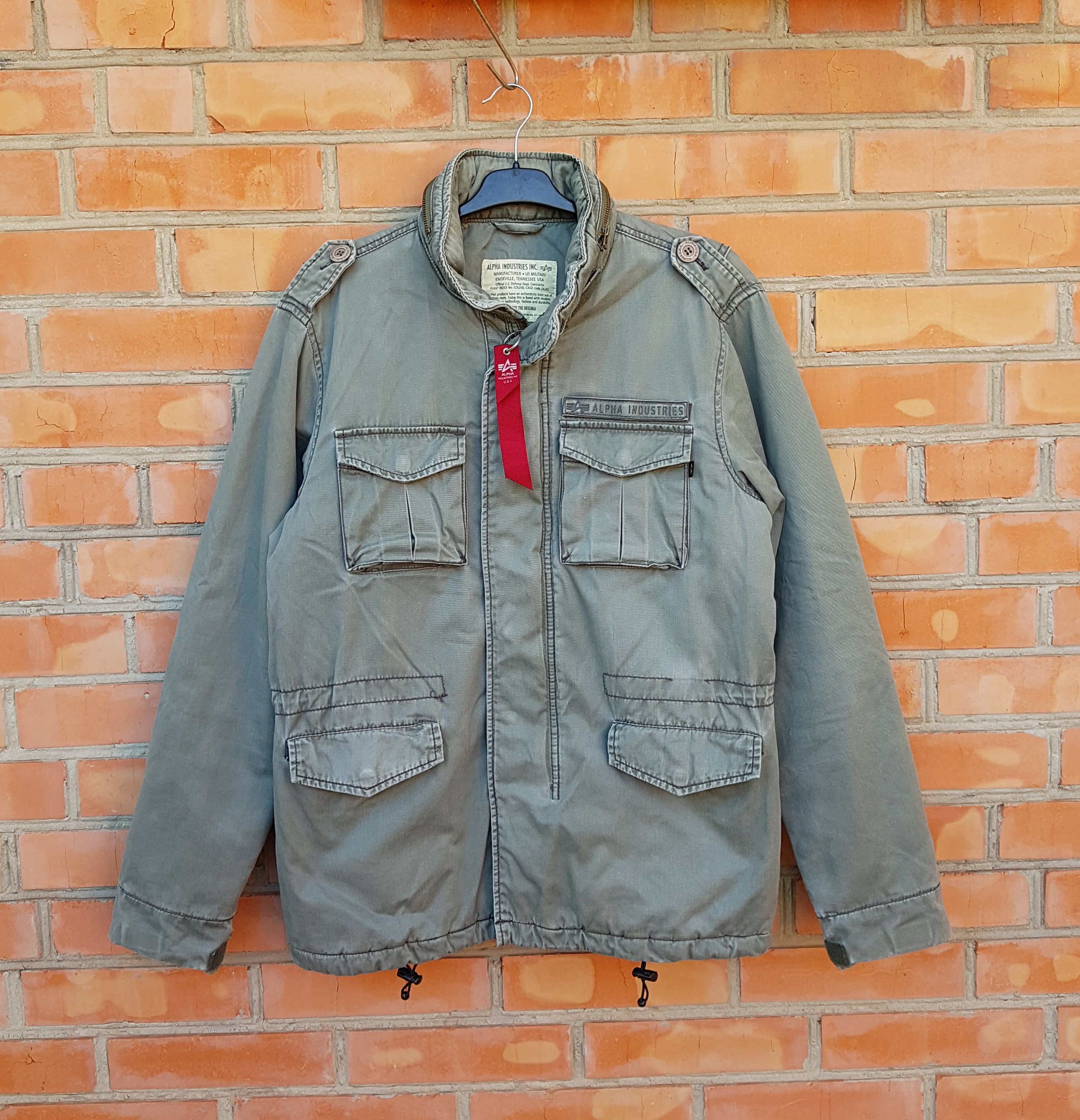 Alpha Industries Vintage Alpha Industries Plant Index Insulated Field Jacket Size US M / EU 48-50 / 2 - 1 Thumbnail