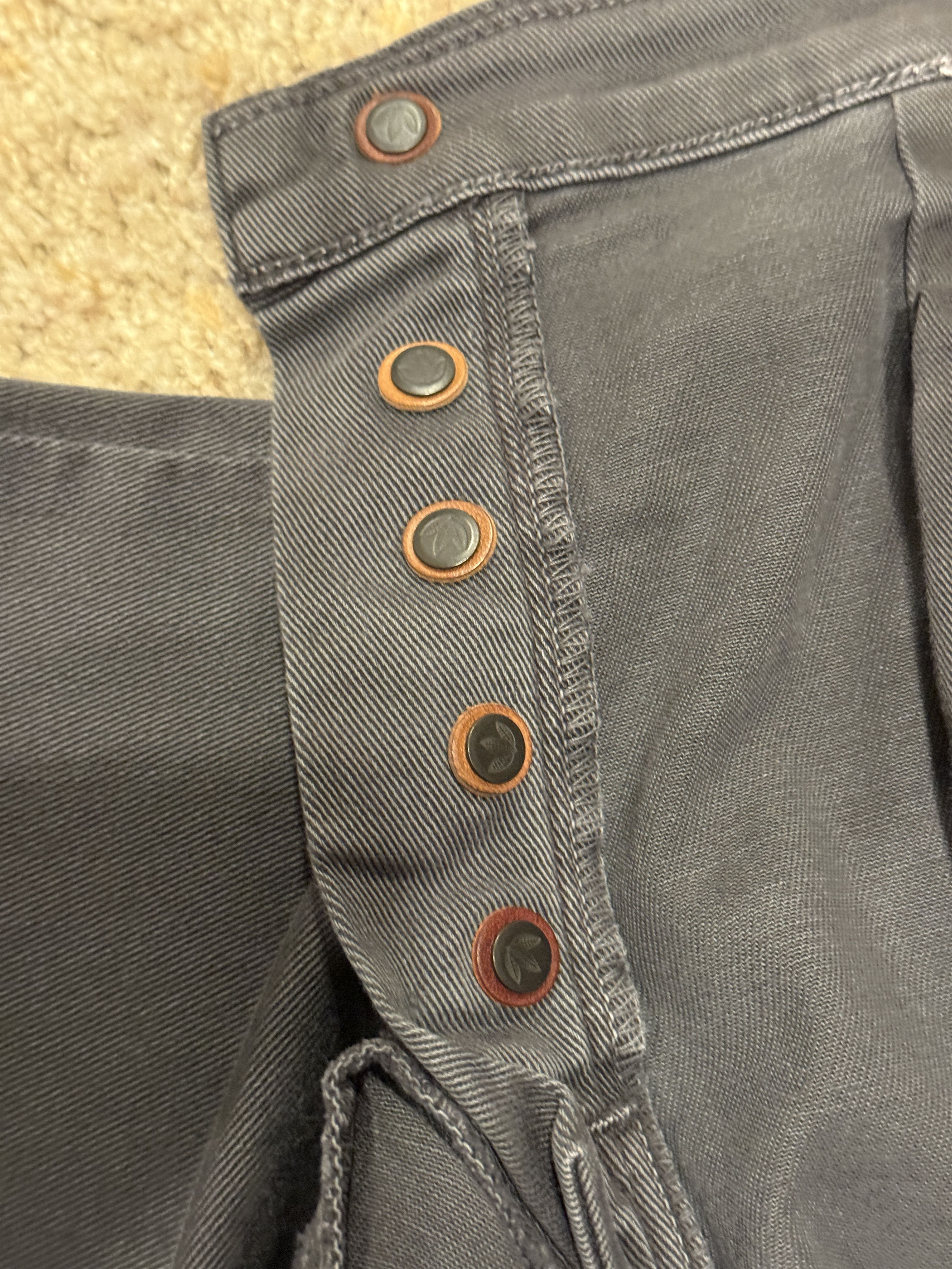 Shockoe Atelier Standard Taper Ironwood Jeans Size US 30 / EU 46 - 6 Thumbnail