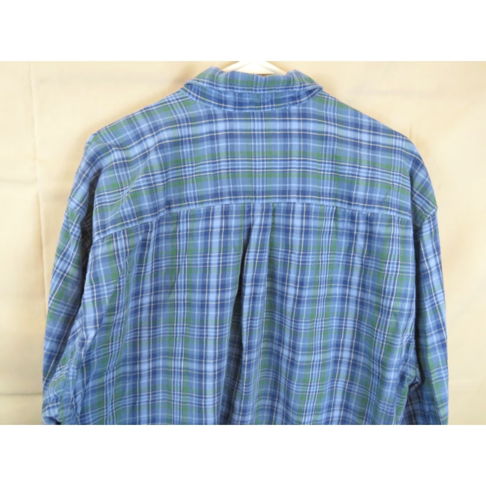 Eddie Bauer Eddie Bauer Button-Up Shirt Men Regular L Blue Green Plaid Multicolor Long Sleeve Front Button Down Shirt Size US L / EU 52-54 / 3 - 8 Thumbnail