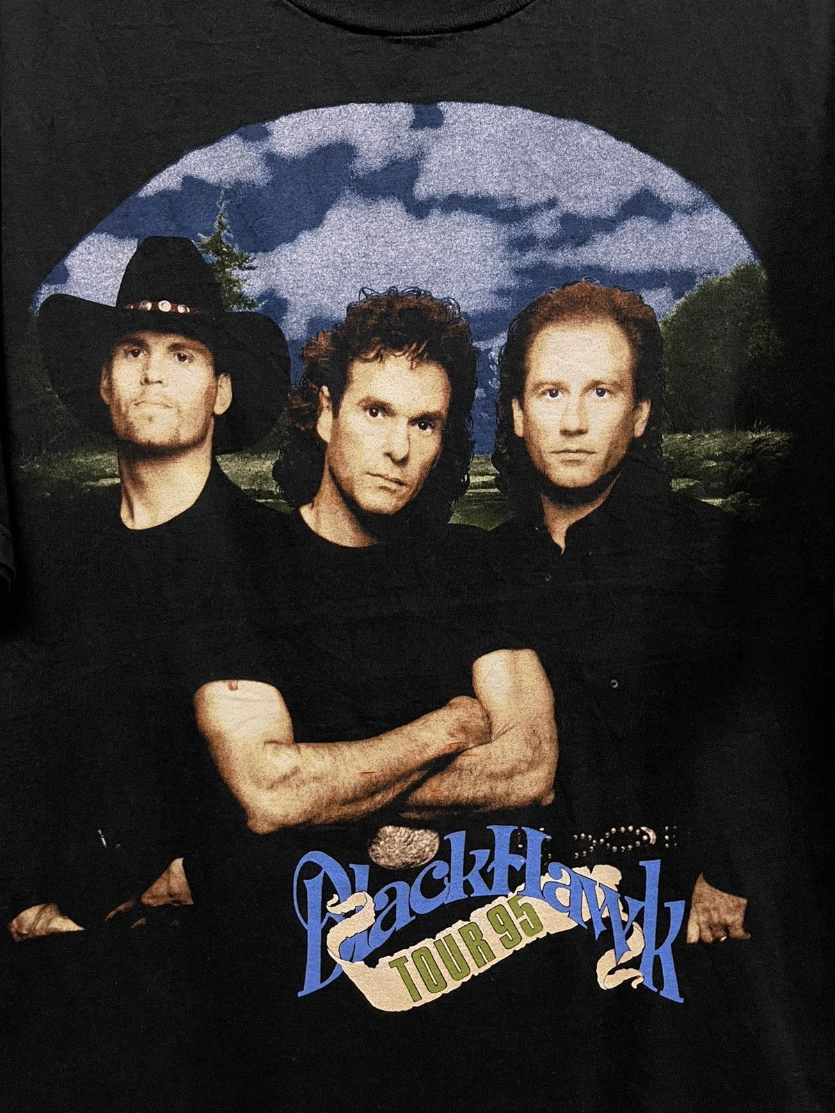 Band Tees Vintage Tour Tees x Black Hawk🔥🔥🔥 Size US XL / EU 56 / 4 - 2 Thumbnail