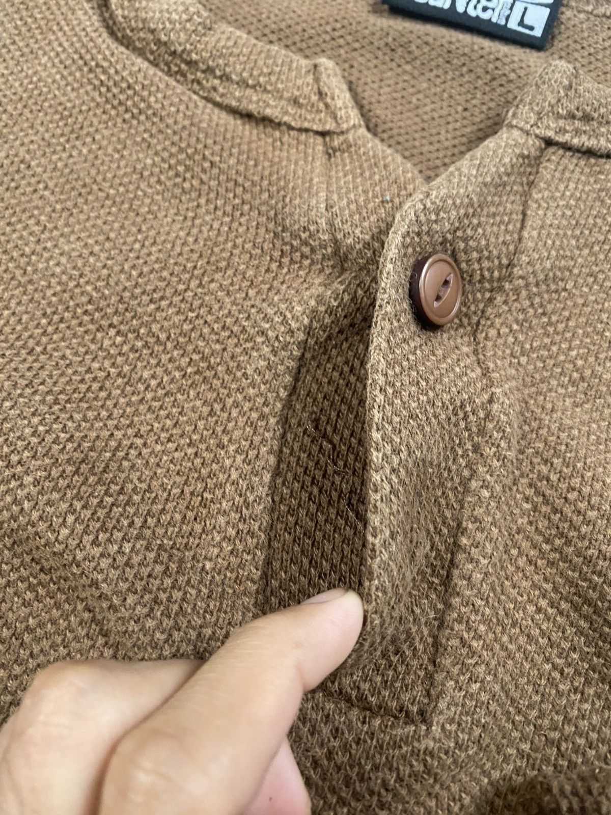 Other Vintage 00s Counter Culture Thermal Waffle Longsleeve Size US M / EU 48-50 / 2 - 6 Thumbnail