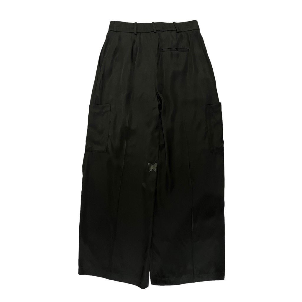 Loulou de Saison Loulou Studio Carmel Cargo Wide Leg Pant in Black Size 27" / US 4 / IT 40 - 9 Thumbnail