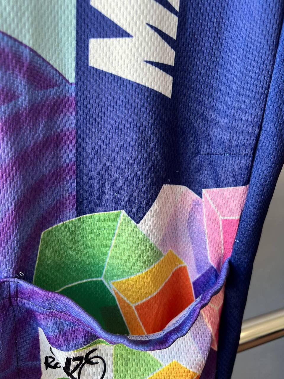 Vintage 1996 MAPEI TEAM ROMINGER BRIKO CYCLING BIKE JERSEY SHIRT XL Size US XL / EU 56 / 4 - 16 Thumbnail