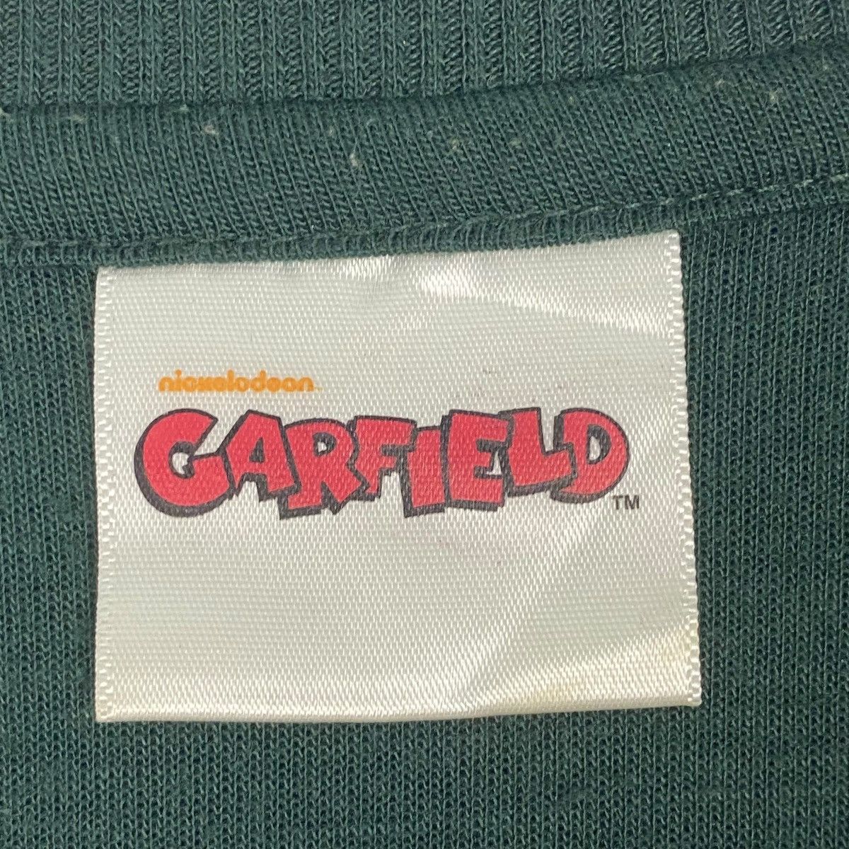 Other Vintage Garfield Big Printed Green Sweatshirt Crewneck SizeL Size US L / EU 52-54 / 3 - 5 Thumbnail