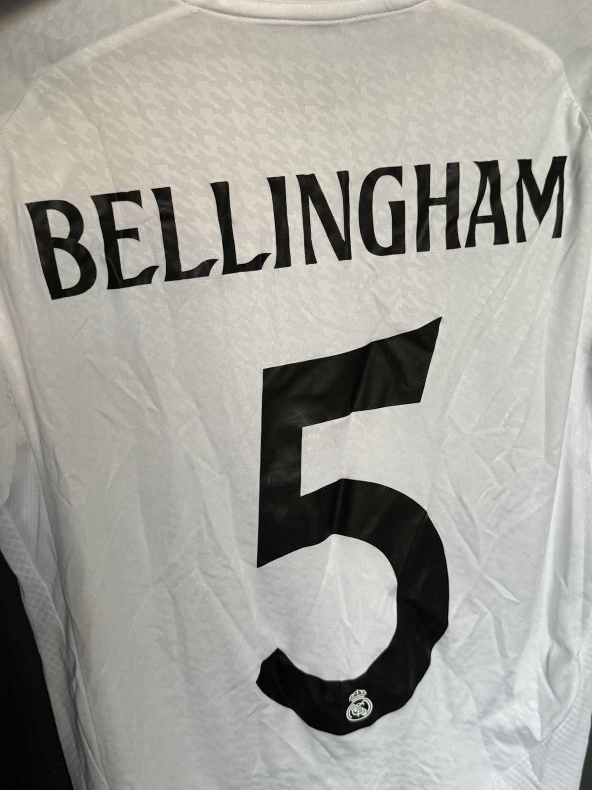 Adidas New KIDS Real Madrid 24/25 Home Bellingham Football Jersey Size US S / EU 44-46 / 1 - 3 Thumbnail
