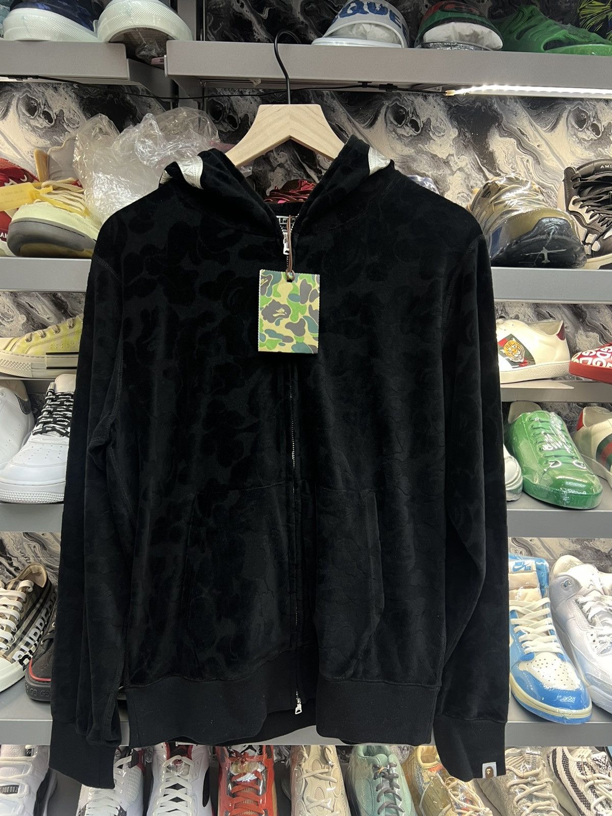 Bape Bape Shark Full Zip Hoodie Size US L / EU 52-54 / 3 - 1 Thumbnail