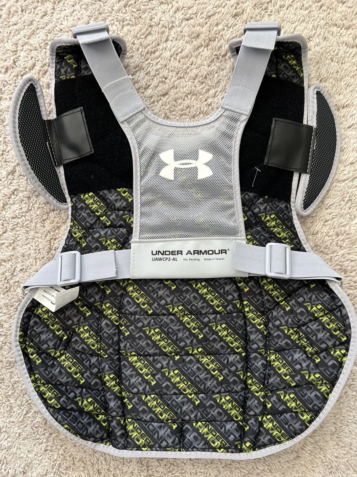 Under Armour Under Armour Softball Adult Chest Protector 14.5in Size ONE SIZE - 3 Thumbnail