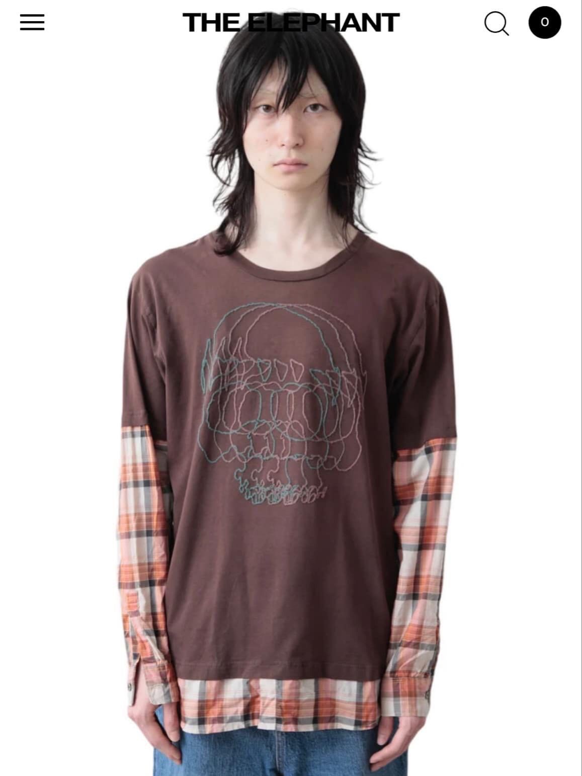 PPFM 2004 PPFM SKULL ILLUSION EMBROIDERY LAYER LONGSLEEVES Size US M / EU 48-50 / 2 - 2 Thumbnail