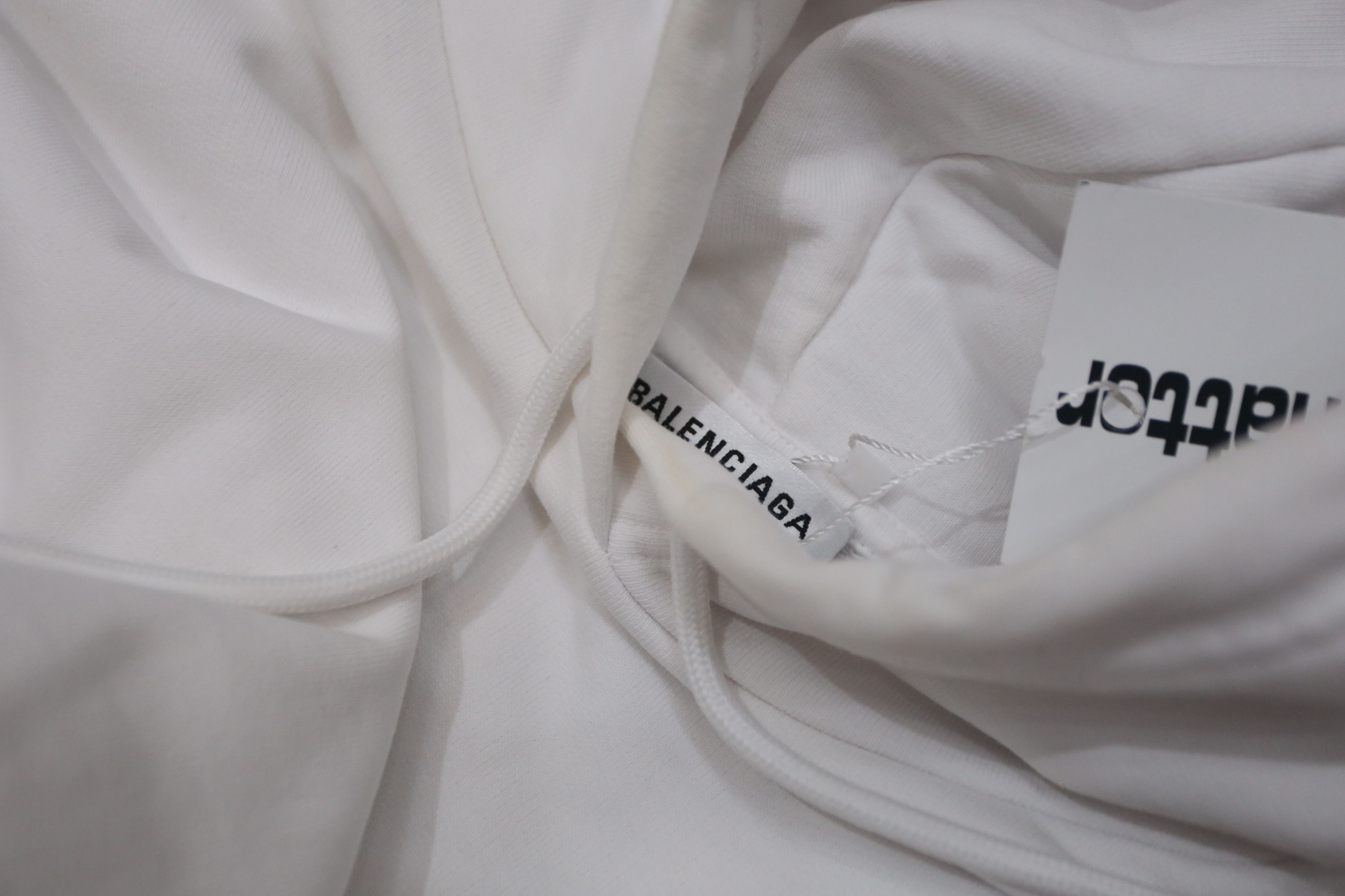 Balenciaga Balenciaga - Back Logo Hoodie Size US M / EU 48-50 / 2 - 8 Thumbnail