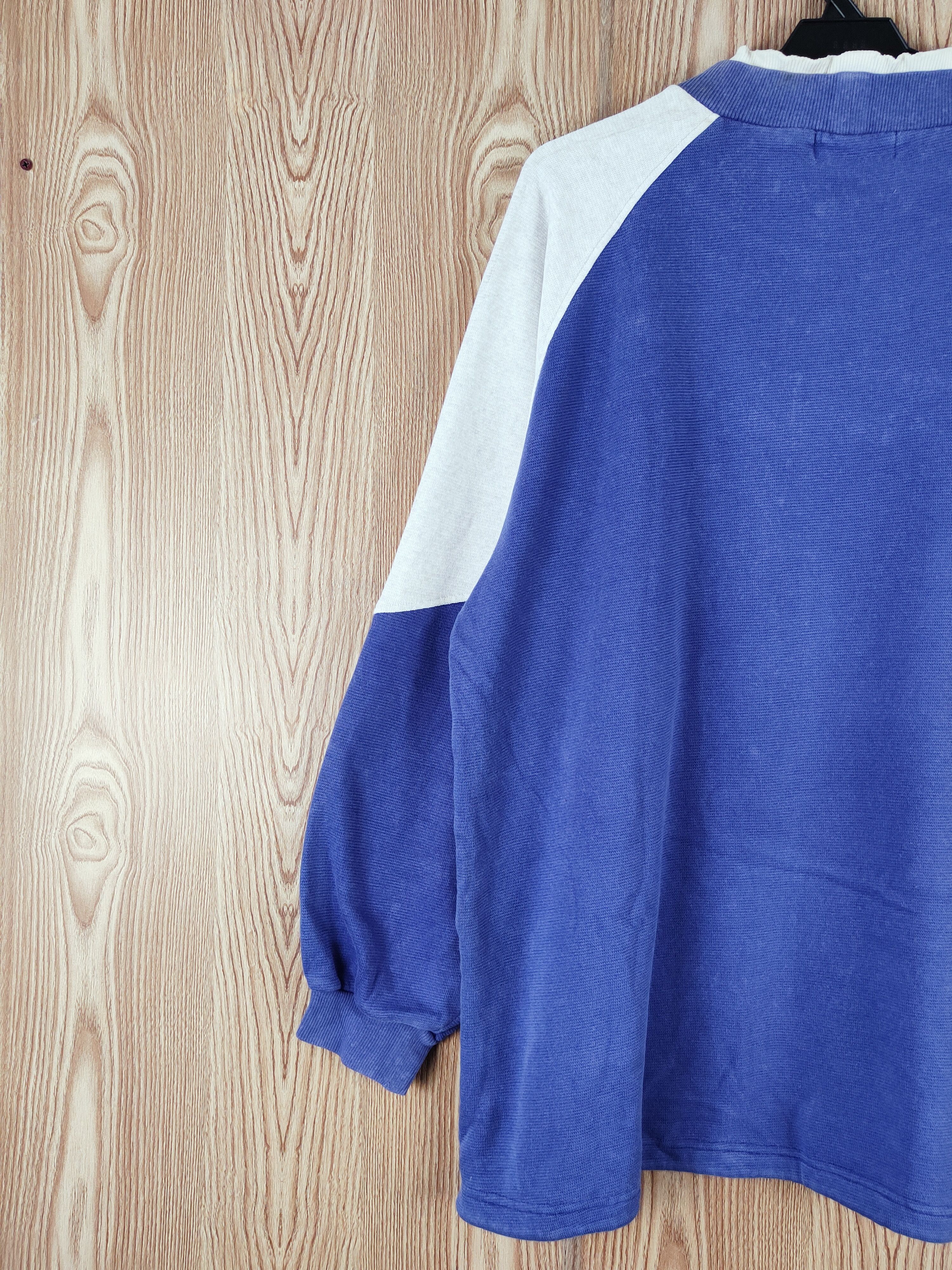 Fila × Vintage Vintage 💥 Fila Blue Sweatshirts Sweater Size US L / EU 52-54 / 3 - 10 Thumbnail