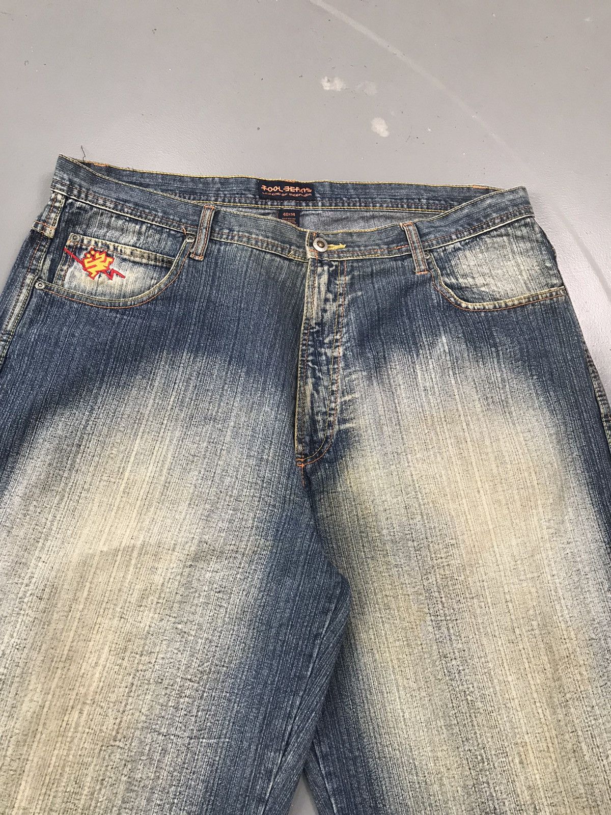 JNCO × Southpole × Vintage Crazy vintage fool jeans angry monkey 🐵 denim jort Size US 40 / EU 56 - 5 Thumbnail