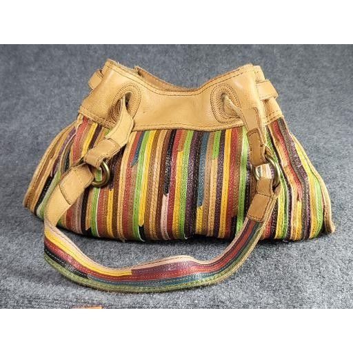 Lucky Brand Lucky Brand Sunshine Daydream Hobo Shoulder Bag Cognac Leath Size ONE SIZE - 1 Thumbnail
