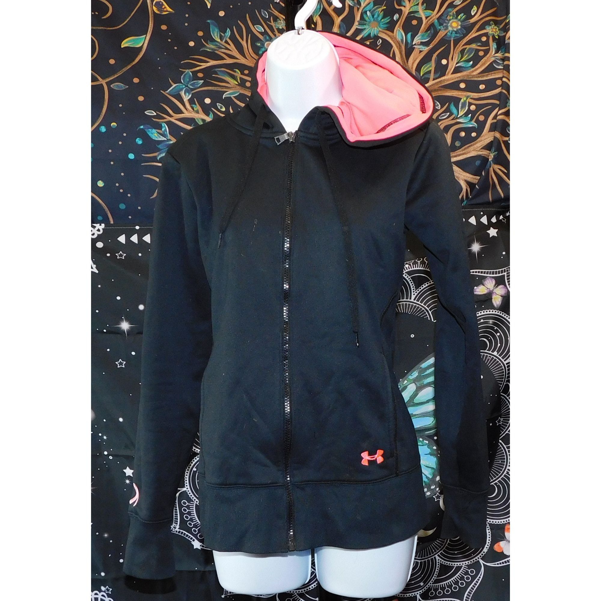 Under Armour Black And Pink Under Armour UA Storm Breast Cancer Awareness Size S / US 4 / IT 40 - 1 Thumbnail