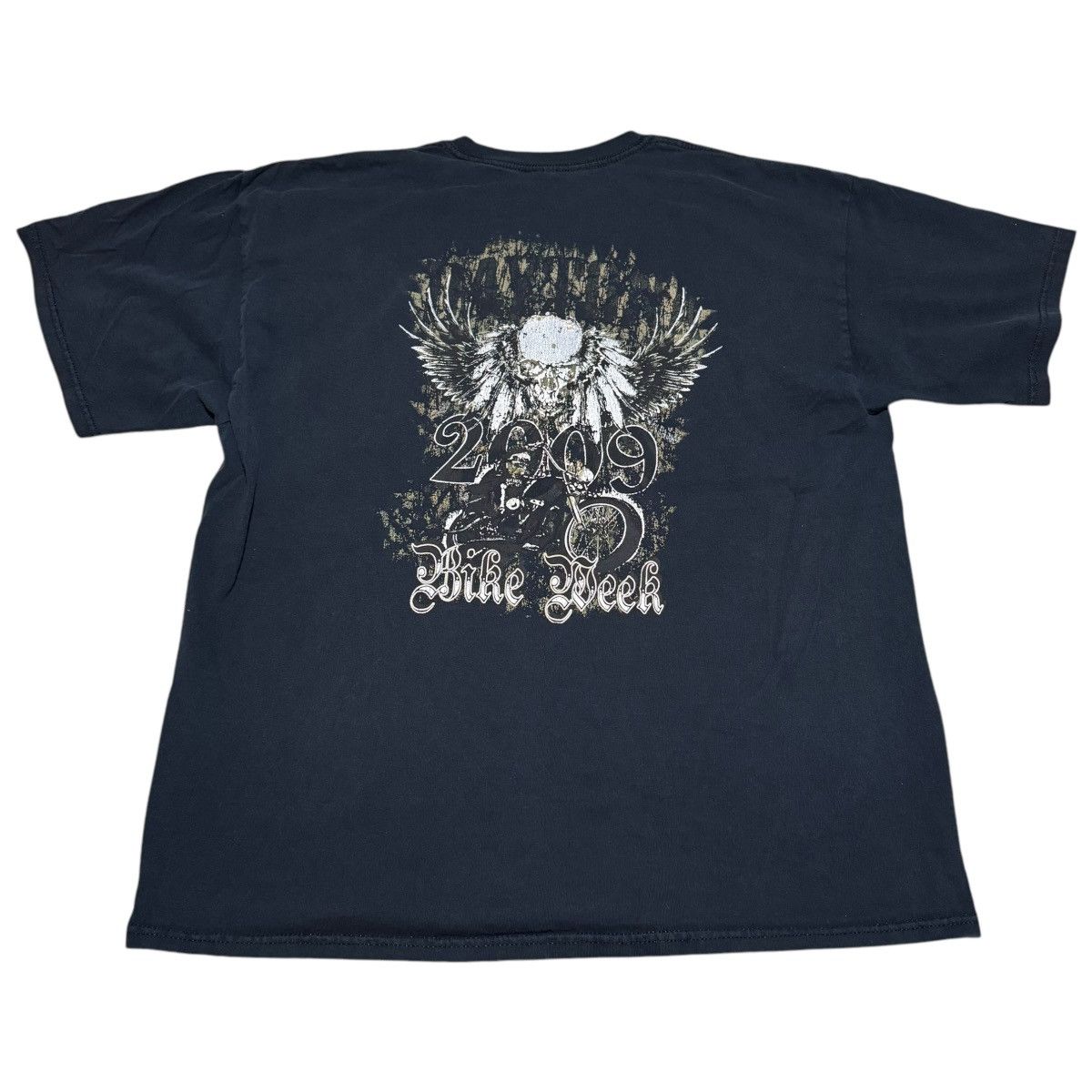 Gildan Daytona Bike Week 2009 Eagle Motorcycle Shirt Adult XL Size US XL / EU 56 / 4 - 1 Thumbnail