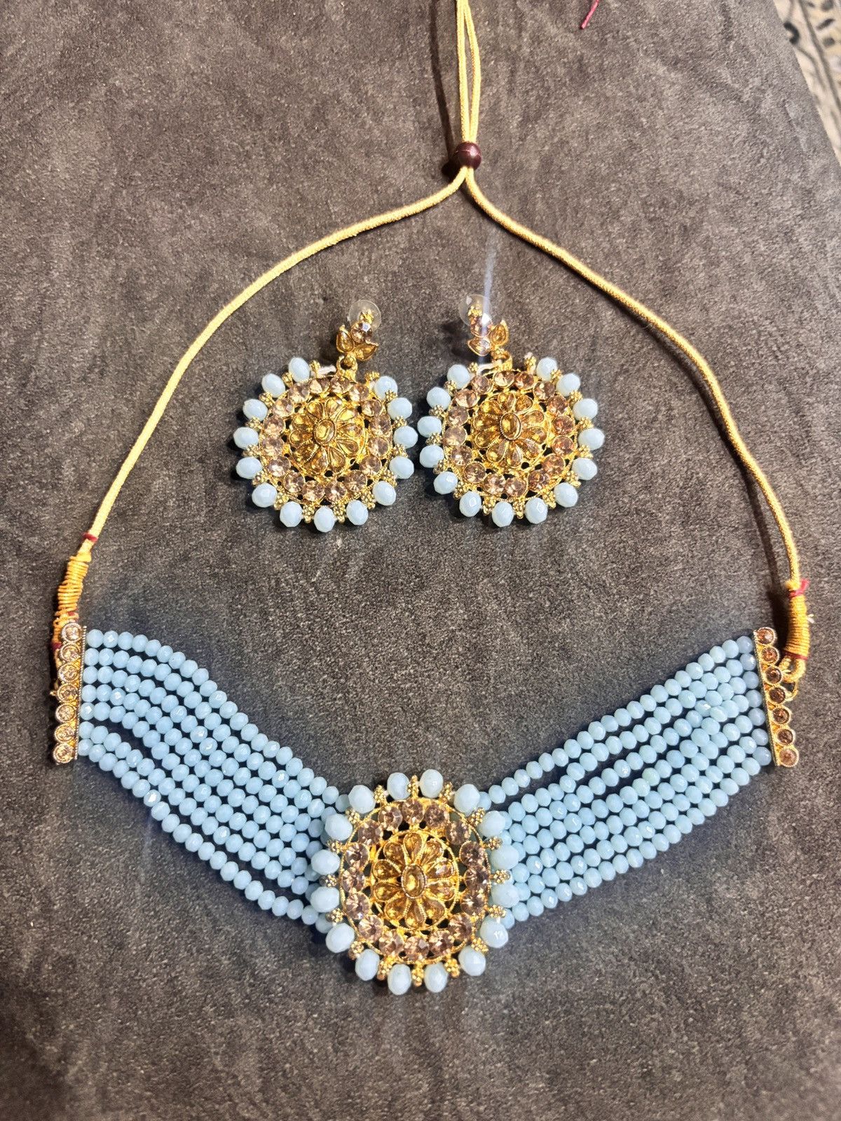 Other Necklace with earrings Size ONE SIZE - 4 Thumbnail