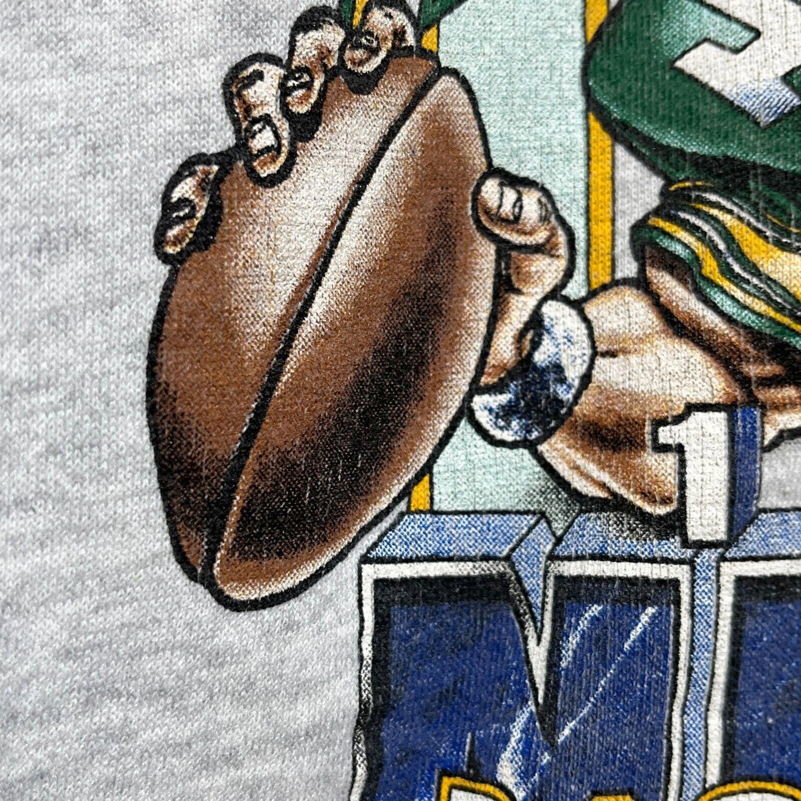 Vintage Vintage 1996 NFL Green Bay Packers Sweatshirt XL Brett Favre Size US XL / EU 56 / 4 - 7 Thumbnail