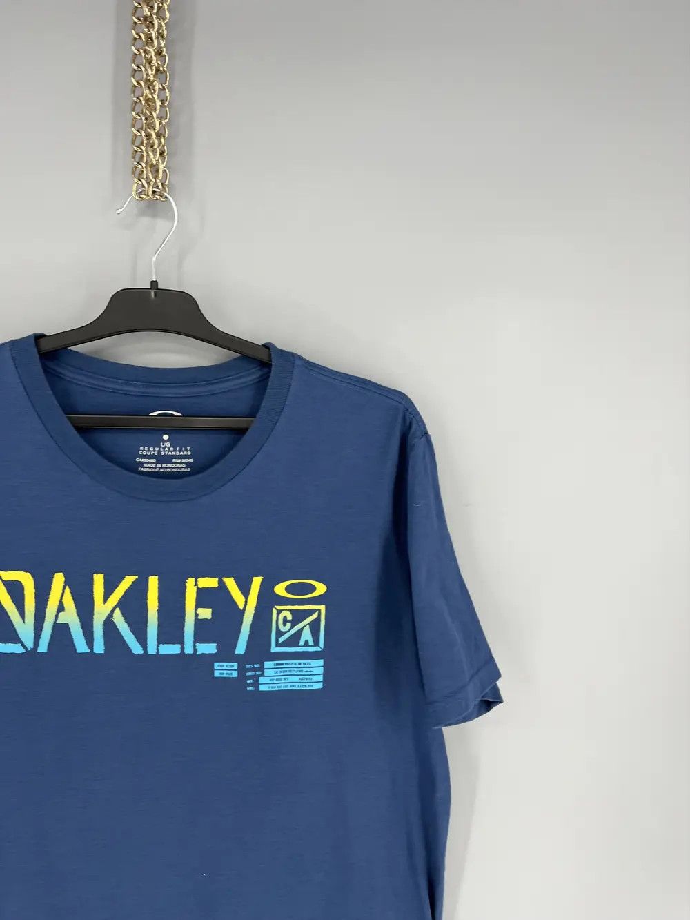 Oakley Vintage 90s Oakley Software Big Logo T-shirts Outdoor Life Size US L / EU 52-54 / 3 - 5 Thumbnail
