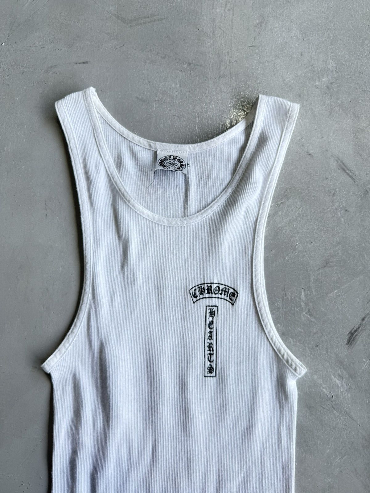 Chrome Hearts Rare 90s - Cross Logo T-Bar Tanktop Size M / US 6-8 / IT 42-44 - 6 Thumbnail