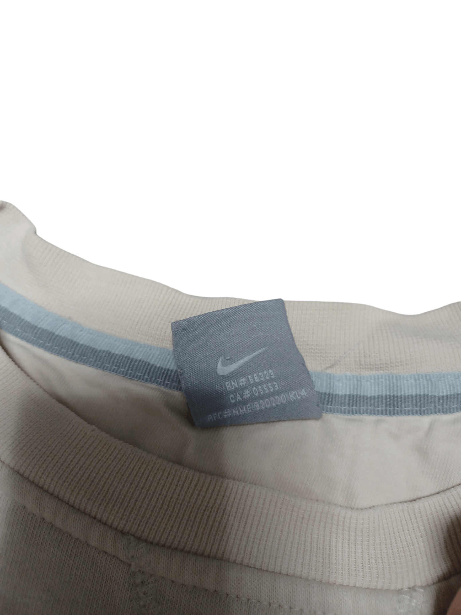 Nike NIKE VINTAGE BEIGE MADE IN GREECE 2005 SWEATSHIRT Size US L / EU 52-54 / 3 - 6 Thumbnail