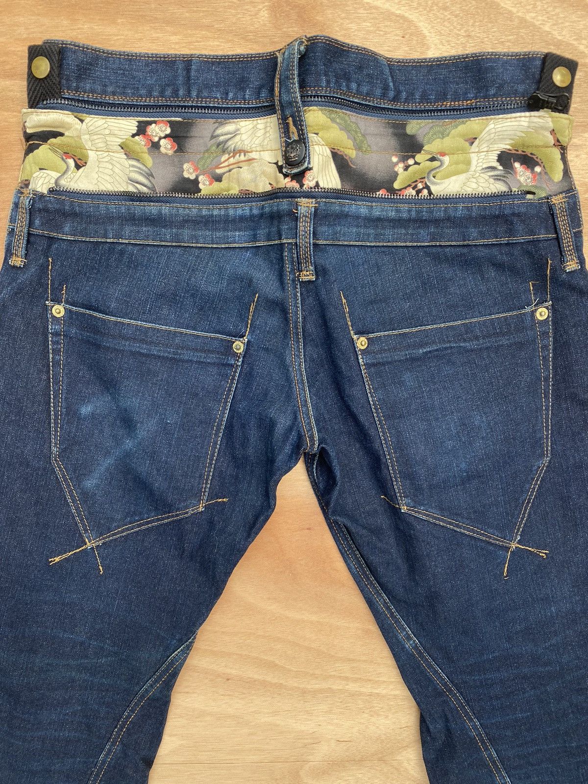 Japanese Brand × PPFM PPFM Japan Bondage Punk Skinny Denim Jeans Size 34 Size US 34 / EU 50 - 2 Thumbnail