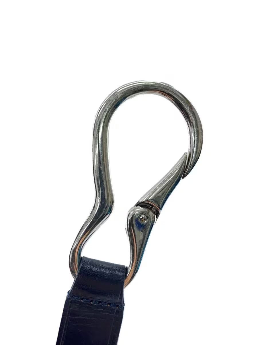 Vivienne Westwood Vivienne Westwood Leather Belted Carabiner Keychain Black Size ONE SIZE - 4 Thumbnail