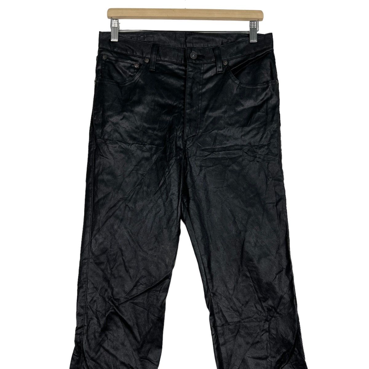 Blue Blue Japan 🔥 BLUE WAY COATED JEANS MADE IN JAPAN Size US 32 / EU 48 - 4 Thumbnail