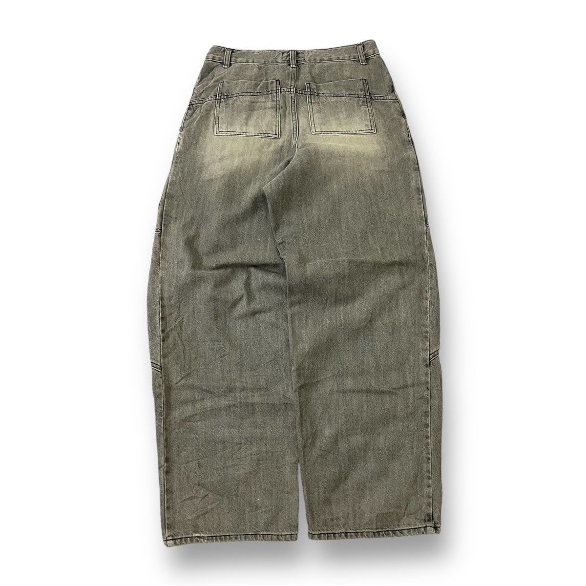 Japanese Brand × Le Grande Bleu (L.G.B.) × Tornado Mart Y2K begin 2.0.2 baggy jeans washed Size US 33 - 2 Thumbnail